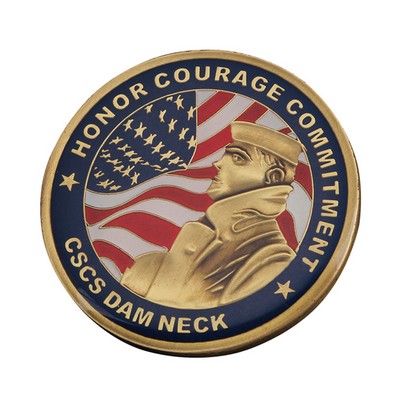 1 1/4" Custom Die Struck Challenge Coin