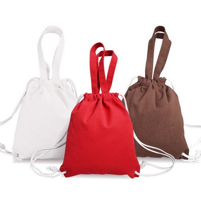 Customizable Tote Drawstring Backpack