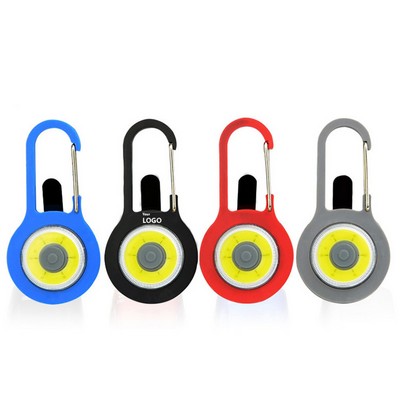 Mini COB LED Keychain Flashlight