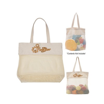 Cotton Market Tote Bag