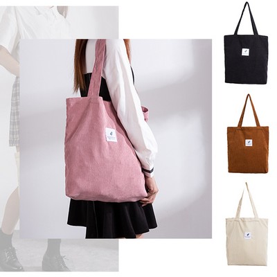 Tote Handbag With Pocket