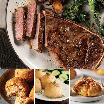 Bone-In New York Strip Dinner for 2