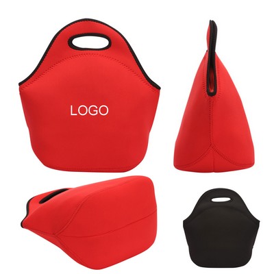 Neoprene Thermal Insulated Lunch Tote Bag