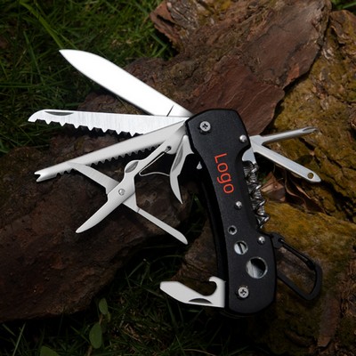 Multifunctional knife for outdoor survival