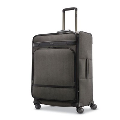 Hartmann® Black Herringbone Deluxe Medium Journey Expandable Spinner