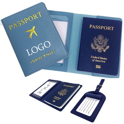 Slim and Functional Passport Wallet with RFID Protection