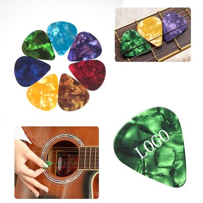 1.2Mm Thickness Abstract Art Colorful Celluloid Guitar Pick