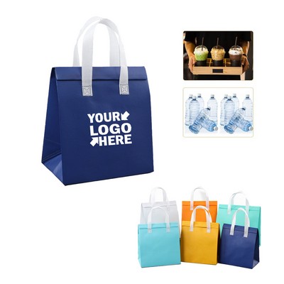 Non Woven Insulated Bags Cooler Bag For Hot Cold Food