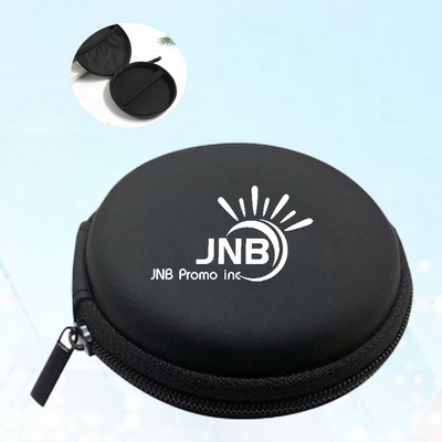 Compact Earphone Headphone Case/Coin Purse