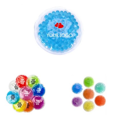 Custom Shapes Round Hot/Cold Reusable Gel Ice Packs