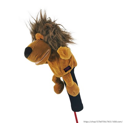 Golf Animal Plush Head Cover - Lion