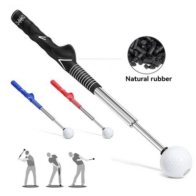 Retractable Golf Swing Aid