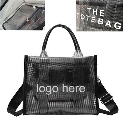 Clear Tote Bag Crossbody