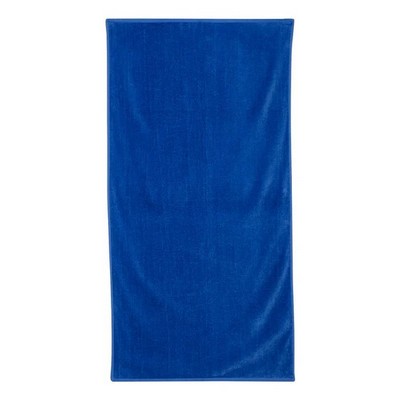 Q-Tees Velour Beach Towel