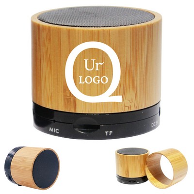 Wooden Mini Wireless Speaker