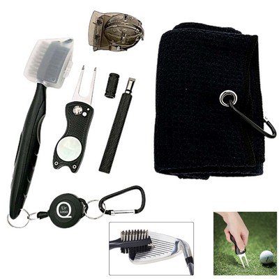 A Set Of Tools For Golf Club Cleaning