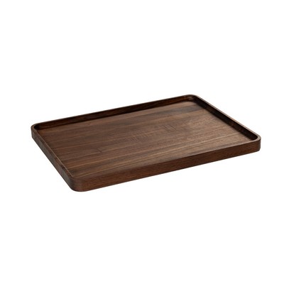 Walnut tray with edge 12x9x3/4