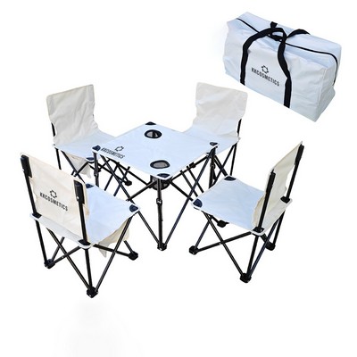 Portable Camping Table And Chair Set