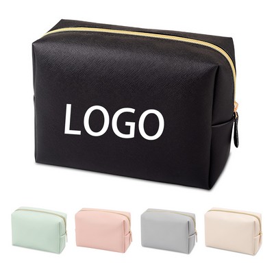 Leather Makeup Bag