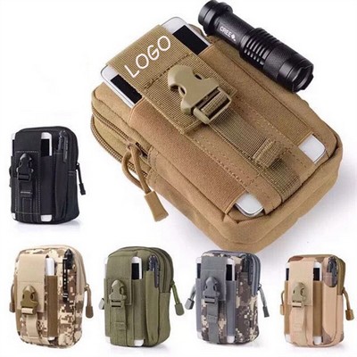 Tactical Waist Belt Bag Molle Edc Pouch Tool Organizer