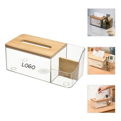 Clear Multifunctional Tissue Box