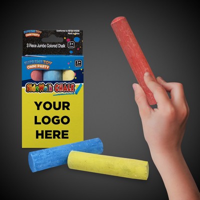 Sidewalk Chalk 3Pk