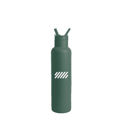 Simple Modern Ascent Water Bottle 24oz w/ Straw Lid