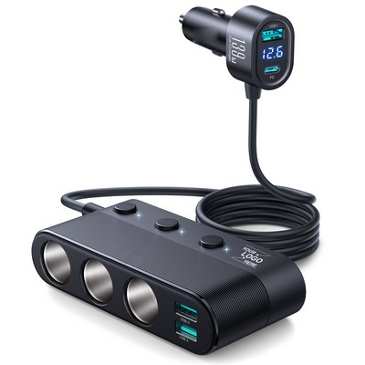 7-Port Car Charger Adapter