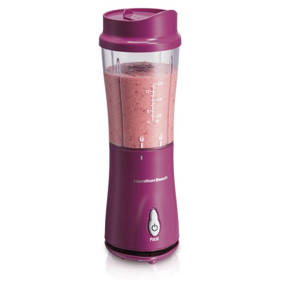 Hamilton Beach Personal Blender With Travel Lid For Smoothies And Protein Shakes, Portable, Fits Mos