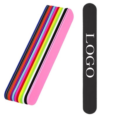 Rainbow Silicone Slap Bracelets