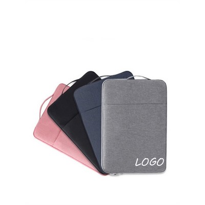 Laptop Sleeve with Front Pocket and Carry Handle