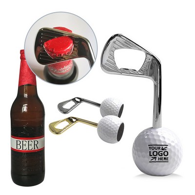 Golf Ball Beer Bottle Opener