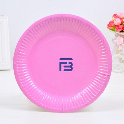 Disposable paper plates