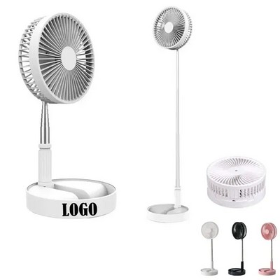 Collapsible Rechargeable Foldable Desk Fan