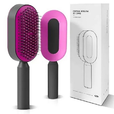 Air Cushion Hair Brush with 3D Design for Gentle Styling