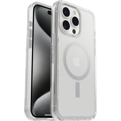 Otterbox Symmetry Series Clear Apple iPhone 15 Pro Max Case for MagSafe