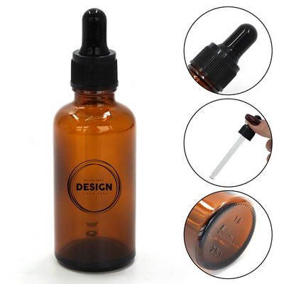 Amber Glass Spray Bottle for Essential Oil 50ml/1.5oz