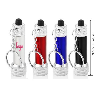 Mini Flashlights Keychain 5 Bulbs LED