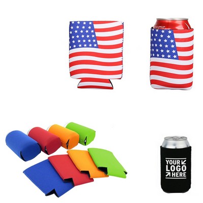 Insulated Neoprene Bottle Cooler with Opener