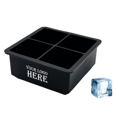 Silicone Square Ice Cube Trays