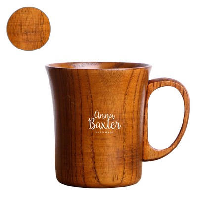 9 Oz. Wood Handcraft Coffee Cup