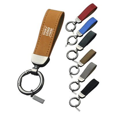 Leather Loop Keychain