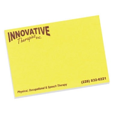 50 Sheet Multi-Tac® Sticky Note Rectangle Pad (4"x3")